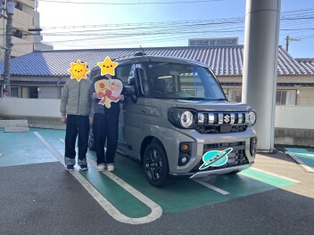 スペーシアギア　ご納車でした！